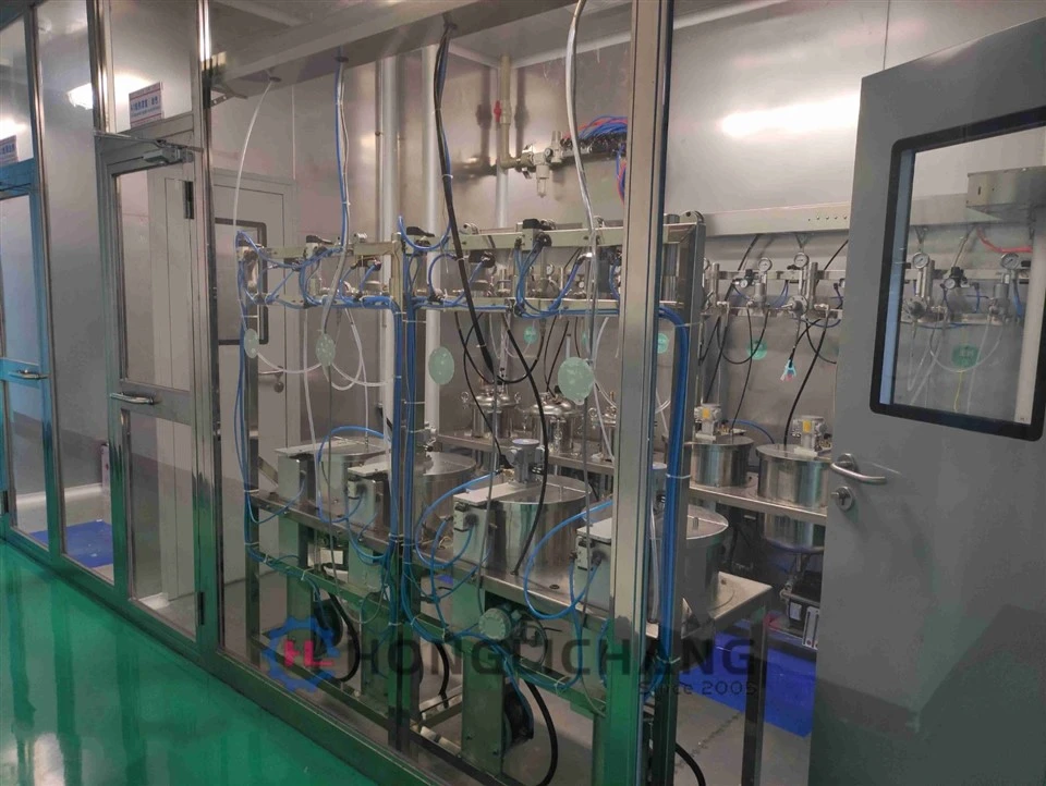 Water-borne Automatic Paint Line For Automotive Parts factory